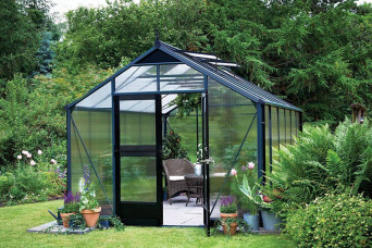  Royal Well | Tuinkas Premium 130 met PC 10 mm | Antraciet 207375-31